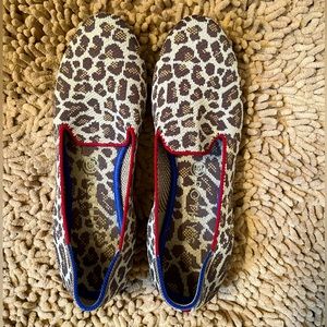 Rothy’s Loafer 9.5 - Mocha Spot - Retired RARE Animal Print